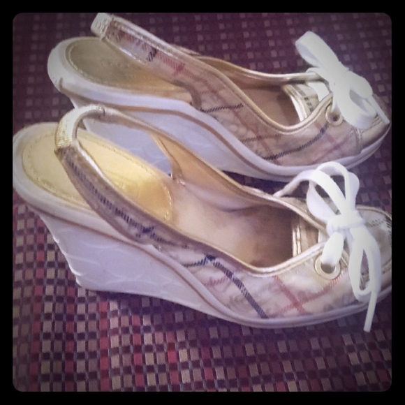 Coach Wedges - Picture 1 of 8